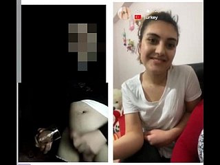 Turco menina Azar Ejaculação