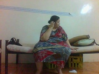Mulher BBW madura árabe