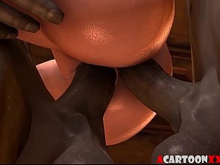 broad in the beam bowels 3d putri kacau oleh ayam besar setan