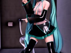 MMD Цвет волос Cutie Секс игрушки Анальный Border Банг Creampie GV00184