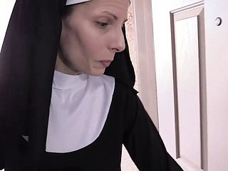 Wed Unreasoned nun make the beast with two backs in stocking