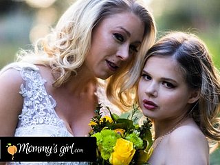 Maman's Skirt - Bridesmaid Katie Morgan frappe dur sa belle-fille Coco Lovelock avant son mariage