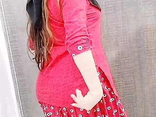 Huisvrouw pay one's debt to nature shalwar kameez verwijdert voor haar vriendje - hindi