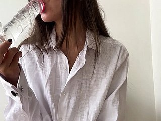 sucking increased by shacking up yourself with a dildo