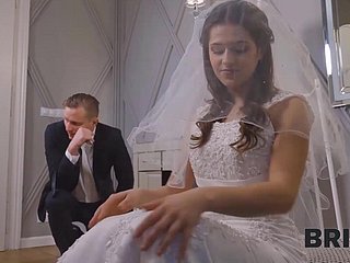 新娘的最后一次荡妇性交，但不是她的未婚夫