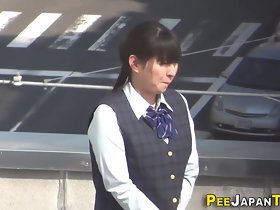 جاپانی old bag انگیز pissing