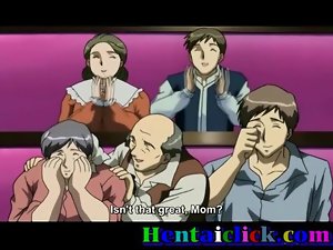 Slim hentai gay lackey gets his asshole fucked