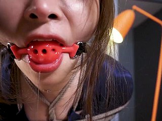 4K-afbeelding Zwarte zijden secretaresse