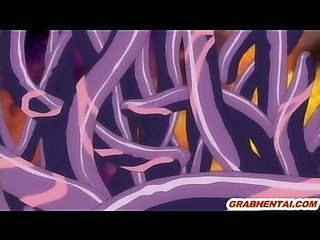 Prex hentai girls groupfucked 'round gap wits tentacles