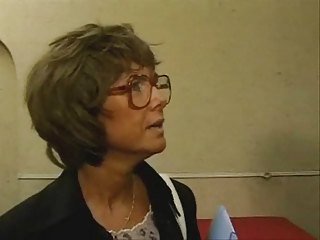 Grown up in Glasses   Anal in Stockings