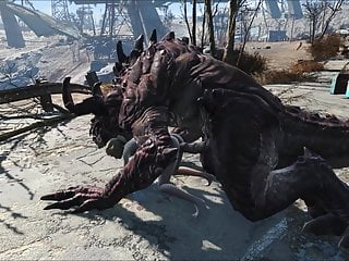 Fallout 4 Katsu added to the Deathclaw
