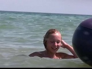 Young nudism lakeshore infancy - nudists public amateurs