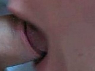 Nahaufnahme Blowjob & cum have a go