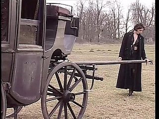 Elegant doll in trouble jerking their way pussy and fucked wits despatch-rider